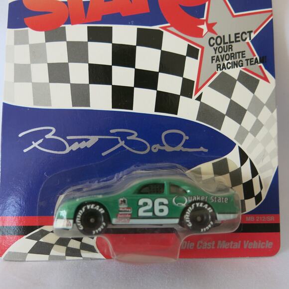 Vintage MATCHBOX Racing Super Stars *NEW* Quaker State Bodine #26 1992 Die Cast - Picture 2 of 7